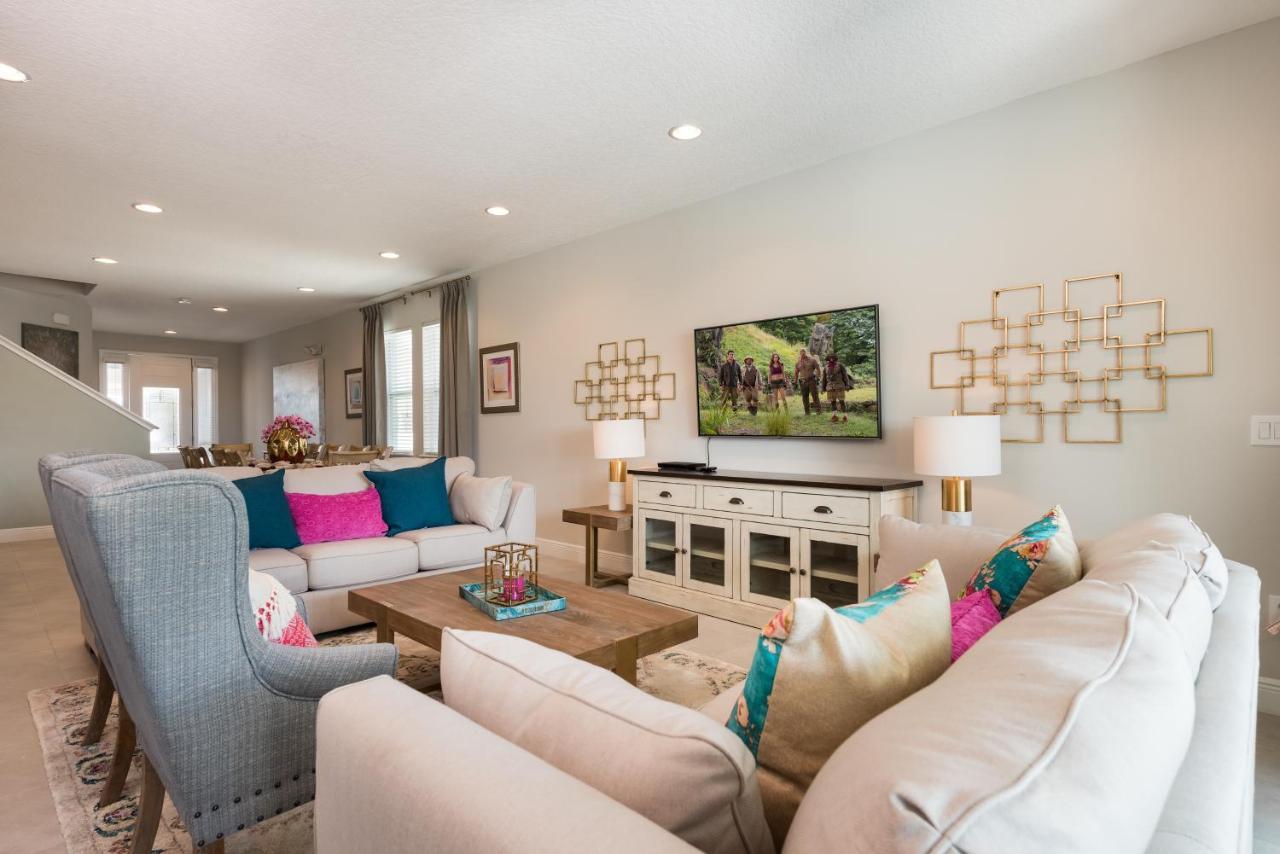 Vibrant Home By Rentyl Near Disney With Private Pool, Foosball Table & Resort Amenities - 7418M Orlando Luaran gambar